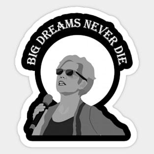 Big Dreams Dark Sticker